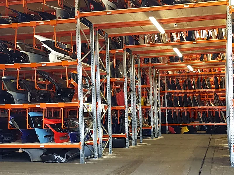 Web image: Heavy And Bulky Automotive Parts Storage