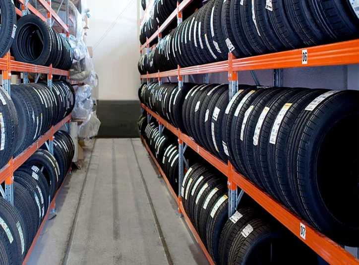 Systèmes de stockage de pneus et de jantes Image web : Systèmes de stockage de pneus et de jantes